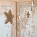 Ster-maan slinger wol