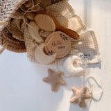 Ster-maan slinger wol