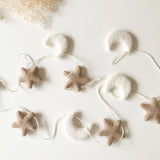 Ster-maan slinger wol