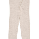 Merino Rib Legging - Cream