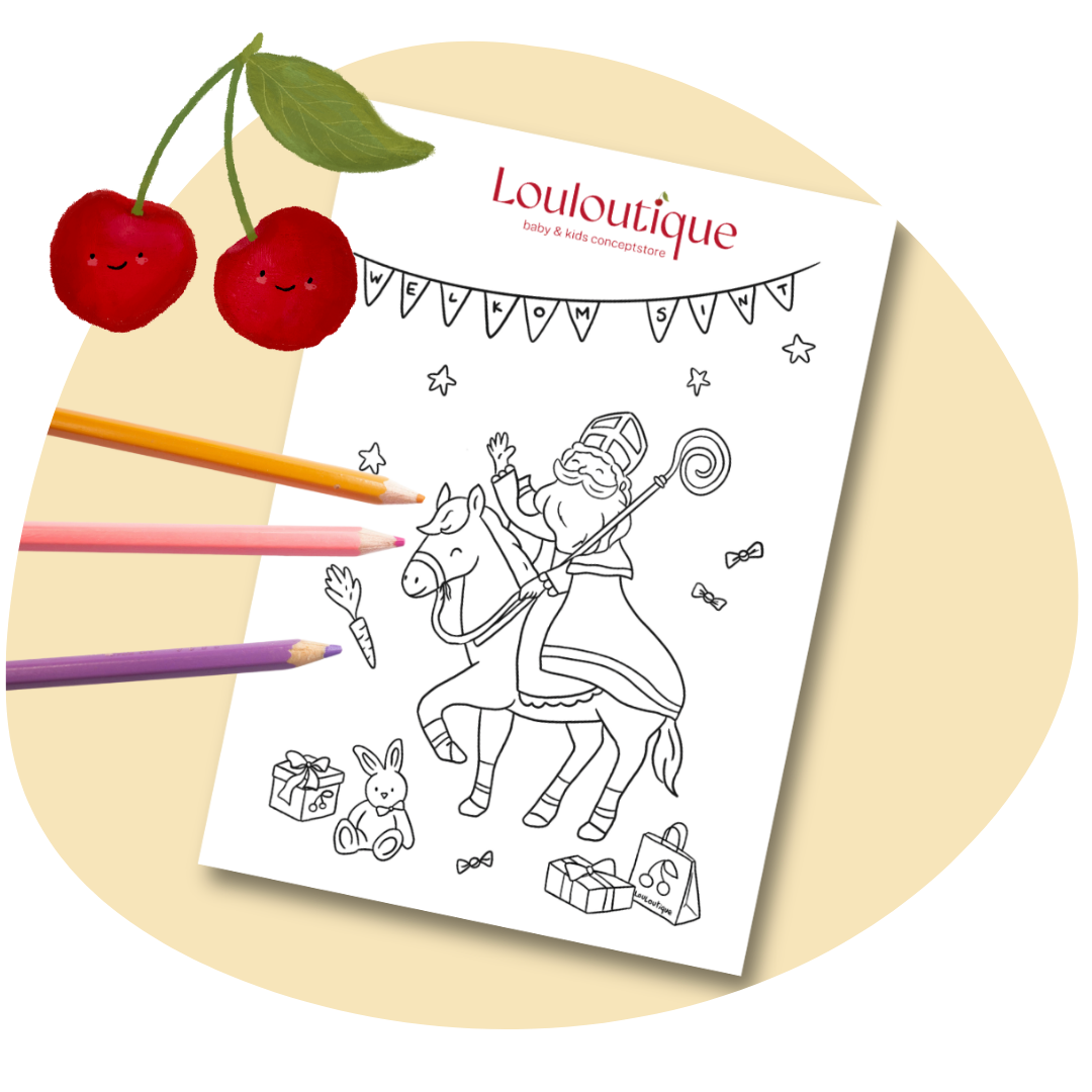 Sinterklaas kleurplaat winactie!