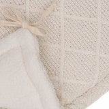 Jollein - Boxomranding - Check Knit - Oatmeal