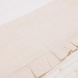 Jollein - Laken Wieg Ruffle - Naturel 75 x 100