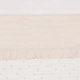 Jollein - Laken Ledikant Ruffle - Naturel 120 x 150
