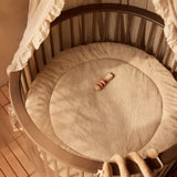 Jollein - Boxkleed Rond - Fluffy Sand - 95cm