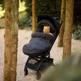 Jollein - Voetenzak buggy/kinderwagen - Zwart (Embossed)