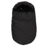 Jollein - Voetenzak groep 0+ 3/5 punts gordel - Embossed Nearly Black