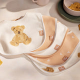 Jollein - Slab Jersey Waterproof - Teddy Bear - 5 Stuks