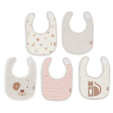 Jollein - Slab Jersey Waterproof - Animal Friends - 5 Stuks