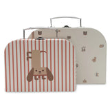 Jollein - Speelkoffertje - Animal Friends - 2 Stuks