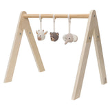 Jollein - Babygym speeltjes - Gehaakte diertjes
