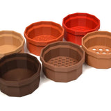 Zeefjesset Small Sienna Kleuren