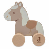 Jollein - Houten paard op wielen