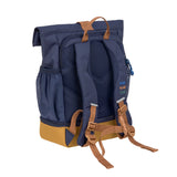 Lassig - Mini Rolltop Kleuterrugzak - Navy
