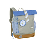 Lassig - Rolltop Kleuterrugzak - Sunny Explorer - Groen/Blauw