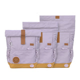 Lassig - Medium Rolltop Kleuterrugzak - Little Gang Lila