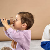 Lassig Inox Drinkfles Little Gang - Navy Smile