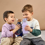 Lassig Inox Drinkfles Little Gang - Navy Smile