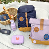 Lassig Inox Drinkfles Little Gang - Navy Smile