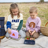 Lassig Lunchbox Inox Little Gang - Navy Smile