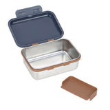 Lassig Lunchbox Inox Little Gang - Navy Smile