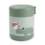 Done By Deer - Thermo Food Jar - 300ml - Krokodiel Groen