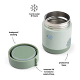 Done By Deer - Thermo Food Jar - 300ml - Krokodiel Groen