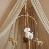 Babymobiel - Crochet Hondjes
