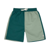 Lassig - UV Zwemboxer donker/licht groen