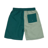 Lassig - UV Zwemboxer donker/licht groen