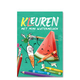 Kleurboek - Kleuren met Mini Watermeloen