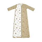 Meyco - Slaapzak 4-Seizoens - 0,5 - 3 TOG - Forest Animals Sand
