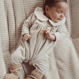 Two You Label - Vinny velvet Jumpersuit - Beige