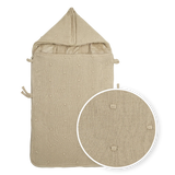 Meyco - Voetenzak - Mini Knots Teddy Sand