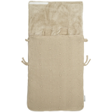 Meyco - Voetenzak - Mini Knots Teddy Sand