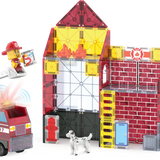 Magna Tiles Castle Deluxe - Brandweer Kazerne