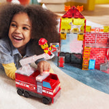 Magna Tiles Castle Deluxe - Brandweer Kazerne