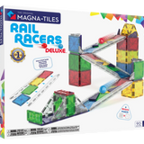 Magna Tiles Castle Deluxe - Rail Racers