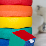 Pit&Play - Dobbelsteen - Regenboog