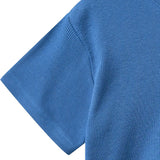 Copenhagen Colors - Ribbeltjes T-shirt - Blauw