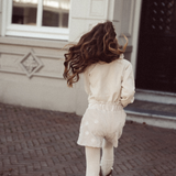 Two You Label - Flower short - Beige