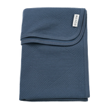 Meyco - Deken gebreid - Indigo - 75cm x 100cm (kopie)