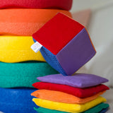 Pit&Play - Dobbelsteen - Regenboog