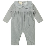 Two You Label - Vinny velvet Jumpersuit - Grijs