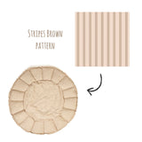 Play&Go - Baby Speelkleed Organisch - Stripes Brown