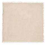 Jollein - Ledikant Deken Fringe - 120 x 120 GOTS - Biscuit