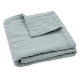 Jollein - Deken Jacquard Hydrofiel - Sea Green (75 x 100)
