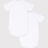 Petit Bateau - Naissance Bodies Wit - Korte Mouw (2pack)