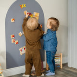 Tix&Mix - Magnetische Muursticker - Grey Elephant (+ 2 stiftjes)