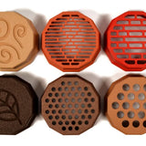 Zeefjesset Small Sienna Kleuren